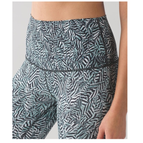LULULEMON Wunder Under Pant HR (Dazzle Nulux) Dazzle Wunder Under 50g Alpine 4 - Picture 3 of 12